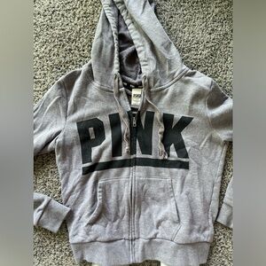 Pink Victoria’s Secret hoodie
